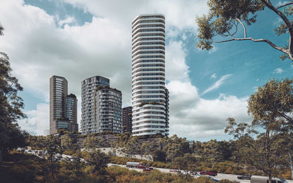 Multi-level residential building in Sydney